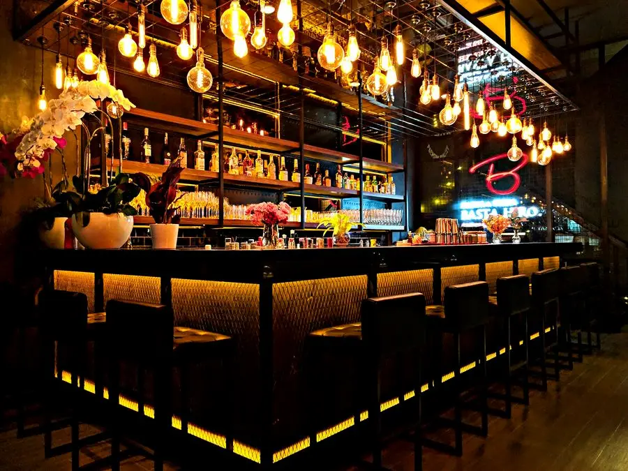 Interior acogedor de Soul Café Bar